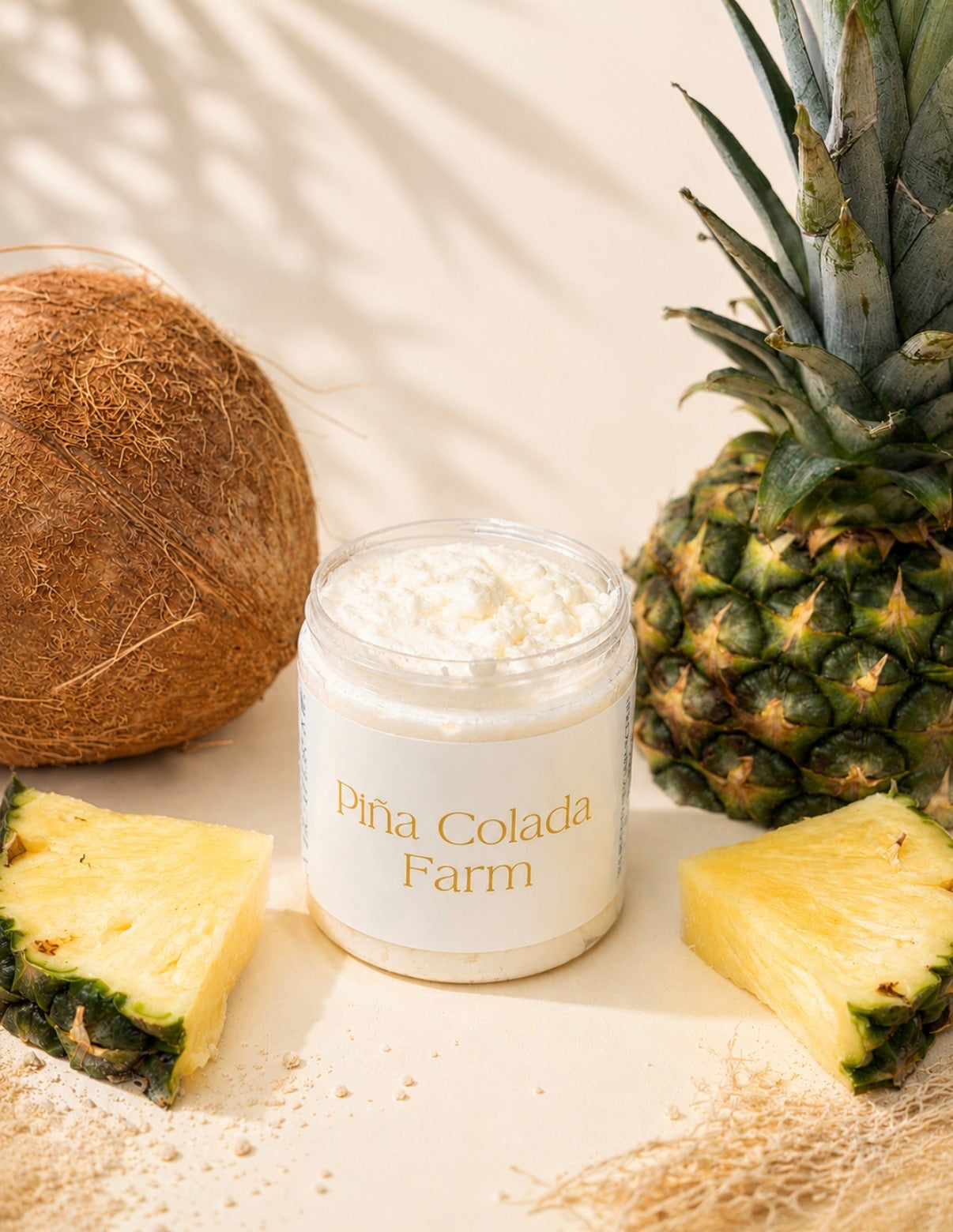 Pina Colada Farm Whipped Sugar Scrub